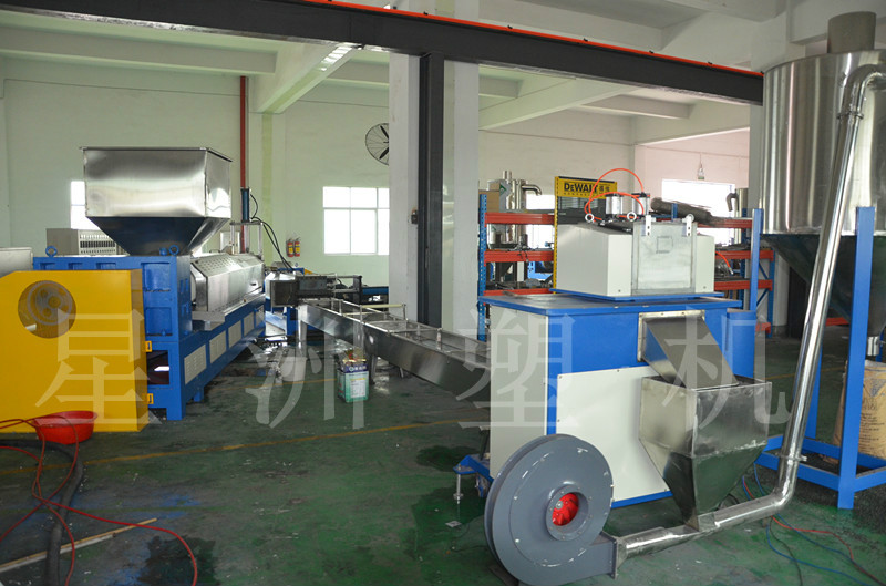 紙廠水料、垃圾料造粒機